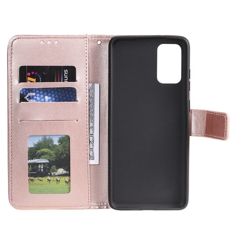 Imprinted Mandala Flower Wallet Leather Case with Strap for Huawei P smart 2021/Y7a