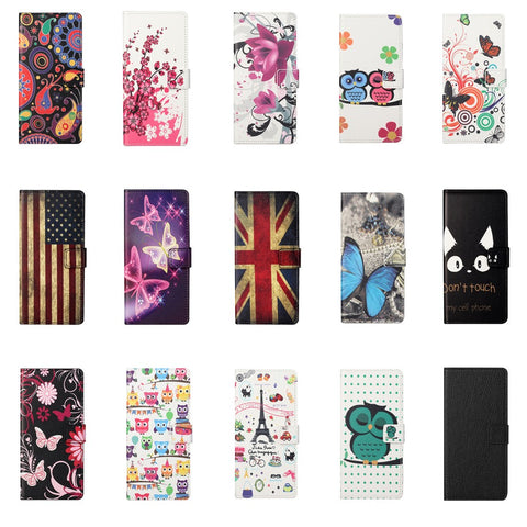 Pattern Printing Leather Wallet Stand Case for Huawei P smart 2021/Y7a