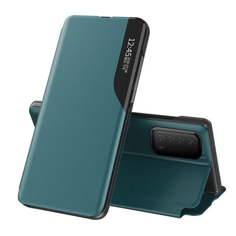 Phone Case Folio Flip PU Leather Stand Cover for Huawei P Smart 2021 / Y7a