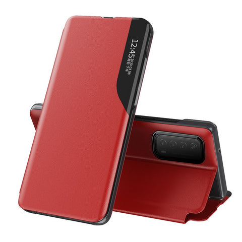 Phone Case Folio Flip PU Leather Stand Cover for Huawei P Smart 2021 / Y7a