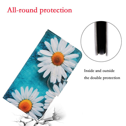 Pattern Printing Case for Huawei P smart 2021/Y7a PU Leather Wallet Shell with Stand