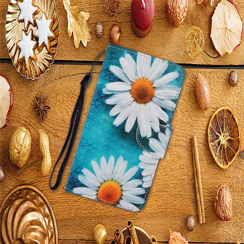 Pattern Printing Case for Huawei P smart 2021/Y7a PU Leather Wallet Shell with Stand