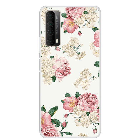 Pattern Printing TPU Phone Cover Case for Huawei P Smart 2021 / Y7a