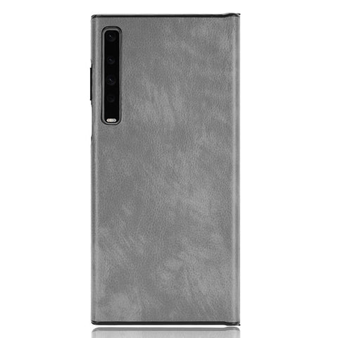 Litchi Texture PU Leather Coated PC Phone Case for Huawei Mate X / Mate Xs