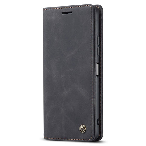 CASEME 013 Series Auto-absorbed Leather Wallet Case for Huawei P Smart 2021 / Y7a