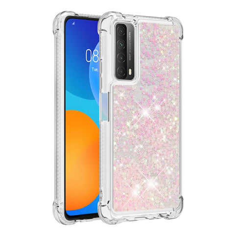 TPU Dynamic Quicksand Phone Protective Cover for Huawei P smart 2021/Y7a