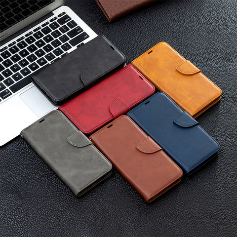 PU Leather Wallet Stylish Smartphone Case for Huawei P smart 2021 / Huawei Y7a