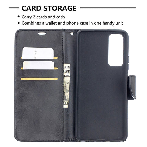 PU Leather Wallet Stylish Smartphone Case for Huawei P smart 2021 / Huawei Y7a