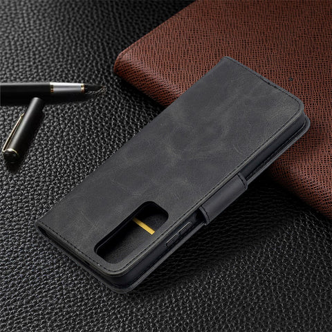 PU Leather Wallet Stylish Smartphone Case for Huawei P smart 2021 / Huawei Y7a