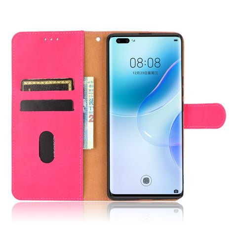 Delicate TPU + PU Leather Wallet Cell Phone Case for Huawei nova 8 Pro 5G