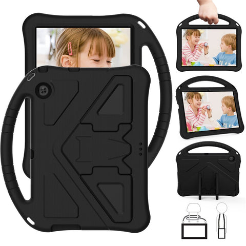 Anti-shock EVA Kickstand Case with Pen Slot Handle for Huawei MediaPad T3 10 9.6-inch