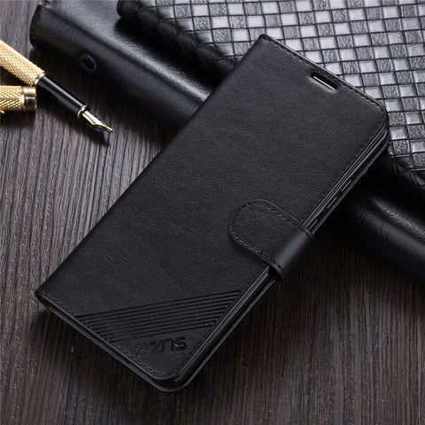 AZNS Wallet Stand Leather Protective Case for Huawei Mate 40 Pro