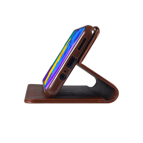 AZNS Wallet Stand Leather Protective Case for Huawei P smart 2021 / Huawei Y7a