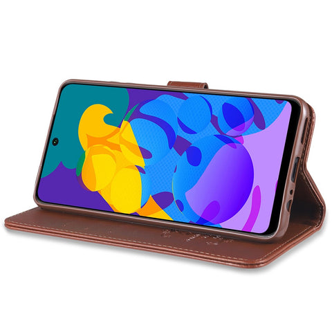 AZNS Wallet Stand Leather Protective Case for Huawei P smart 2021 / Huawei Y7a