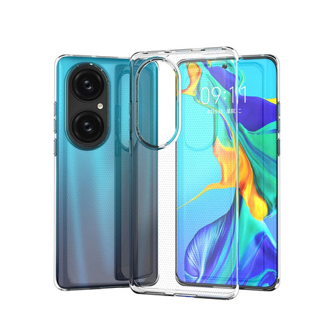 Crystal Clear Super Slim TPU Phone Protective Case for Huawei P50 Pro