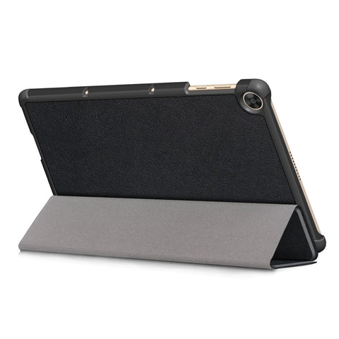 Tri-fold Flexible-Angle Stand Wake/Sleep Leather Smart Case for Huawei MatePad T 10S/T 10 /Enjoy Tablet 2