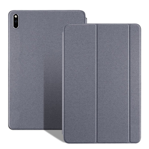 Auto-Absorbed Tri-fold Stand TPU Leather Tablet Smart Cover Case Shell for Huawei MatePad Pro 10.8 (2021)