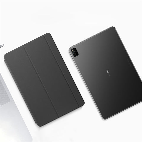 Tri-fold Stand Auto-Absorbed TPU Leather Tablet Smart Cover Case Shell for Huawei MatePad Pro 12.6 (2021)