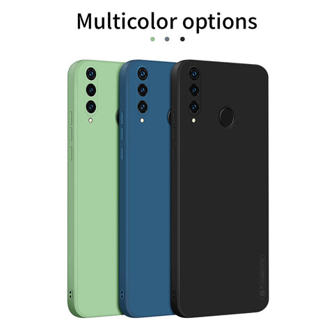 PINWUYO Soft Silicone Precise Cut-Out Cell Phone Hybrid Case Cover for P30 Lite / P30 Lite New Edition / nova 4e