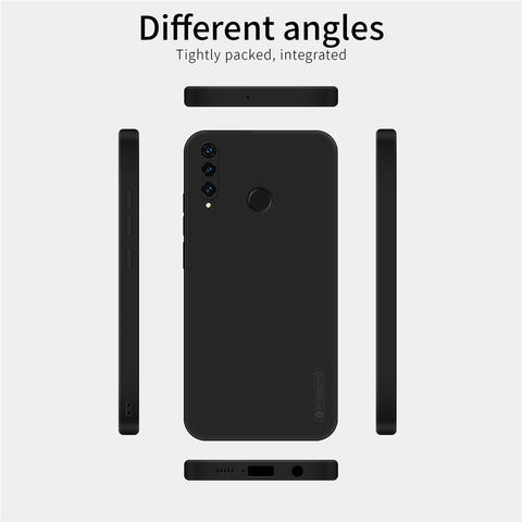 PINWUYO Soft Silicone Precise Cut-Out Cell Phone Hybrid Case Cover for P30 Lite / P30 Lite New Edition / nova 4e