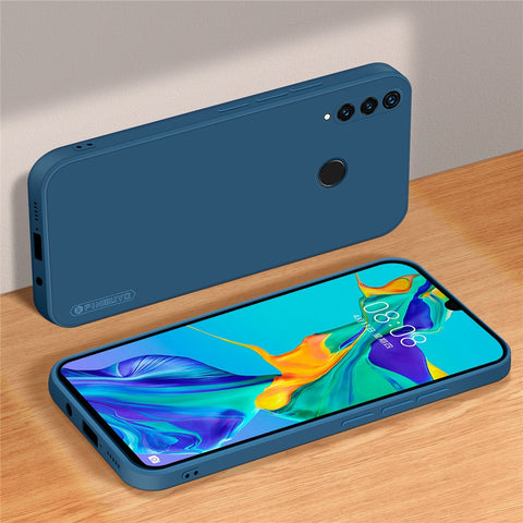 PINWUYO Soft Silicone Precise Cut-Out Cell Phone Hybrid Case Cover for P30 Lite / P30 Lite New Edition / nova 4e