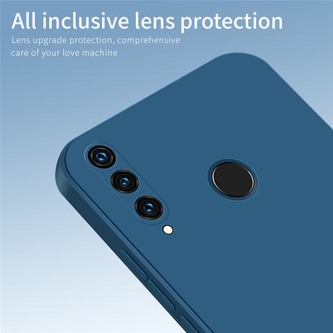 PINWUYO Soft Silicone Precise Cut-Out Cell Phone Hybrid Case Cover for P30 Lite / P30 Lite New Edition / nova 4e