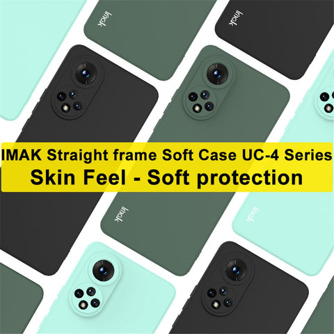 IMAK UC-4 Series Skin Feel Straight Frame Cell Phone Soft TPU Case for Honor 50 Pro / Huawei nova 9 Pro