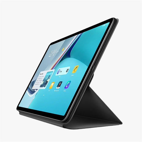 Magnetic Auto-absorbed Tri-fold Stand Leather Tablet Cover Case for Huawei Huawei MatePad 11 (2021)