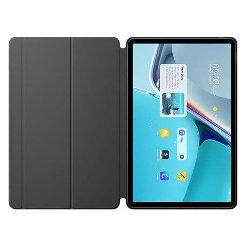 Magnetic Auto-absorbed Tri-fold Stand Leather Tablet Cover Case for Huawei Huawei MatePad 11 (2021)