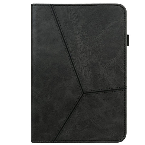 Stitching Line Design Leather Tablet Stand Cover with Card Holder for Huawei MediaPad T5 10.1
