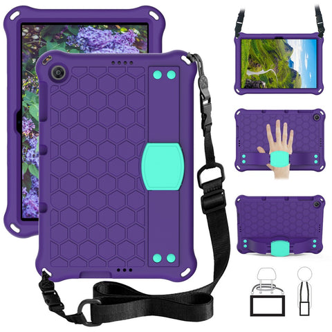 Kickstand Shoulder Strap EVA Case for Huawei Enjoy Tablet 2 10.1/MatePad T 10S 10.1 inch/T 10 9.7 inch/Honor Pad 6 10.1 Inch /X6 10.1 Inch