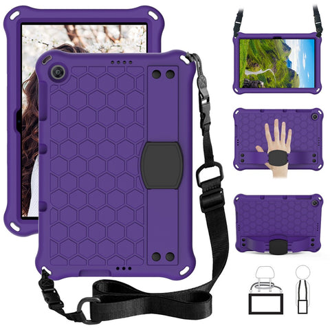 Kickstand Shoulder Strap EVA Case for Huawei Enjoy Tablet 2 10.1/MatePad T 10S 10.1 inch/T 10 9.7 inch/Honor Pad 6 10.1 Inch /X6 10.1 Inch