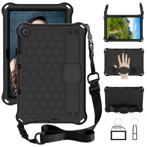 Kickstand Shoulder Strap EVA Case for Huawei Enjoy Tablet 2 10.1/MatePad T 10S 10.1 inch/T 10 9.7 inch/Honor Pad 6 10.1 Inch /X6 10.1 Inch
