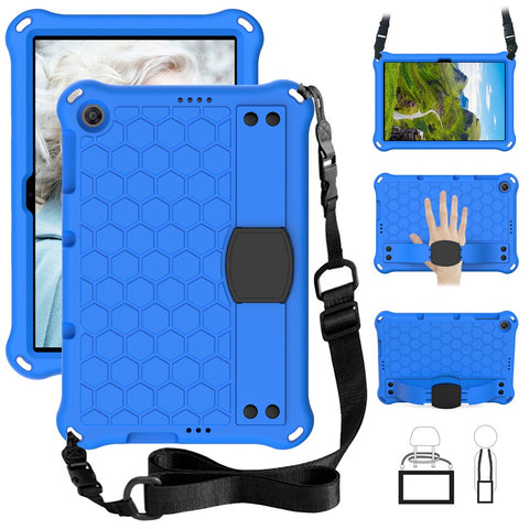 Kickstand Shoulder Strap EVA Case for Huawei Enjoy Tablet 2 10.1/MatePad T 10S 10.1 inch/T 10 9.7 inch/Honor Pad 6 10.1 Inch /X6 10.1 Inch