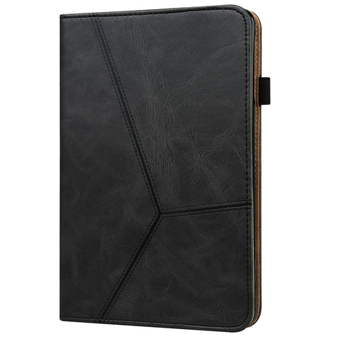 Solid Color Elastic Pen Strap Leather Tablet Cover with Stand Card Slots for Huawei MatePad 11 (2021)