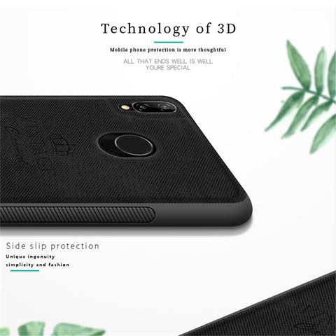 PINWUYO Honorable Series Slim Anti-Drop Protective Leather Coated PC + TPU Combo Case for Huawei P20 Lite (2018)/Nova 3e (China)
