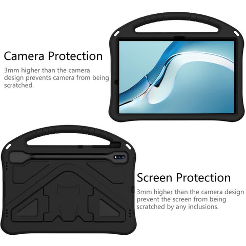 Kickstand Design Shockproof EVA Tablet Cover Case with Handle for Huawei MatePad Pro 12.6 (2021)