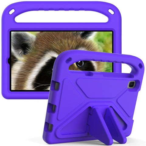 Portable Shockproof Anti-Drop Kickstand Handle Design EVA Tablet Case Cover for Huawei MediaPad M6 8.4-inch