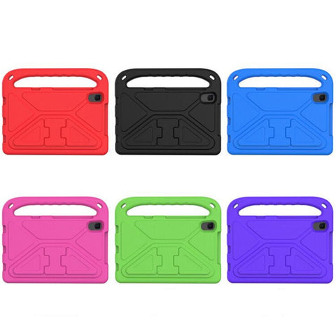 Kickstand Handle Design Solid Color Scratch-Resistant Anti-Drop EVA Tablet Case Cover for Huawei MediaPad M5 Lite 8