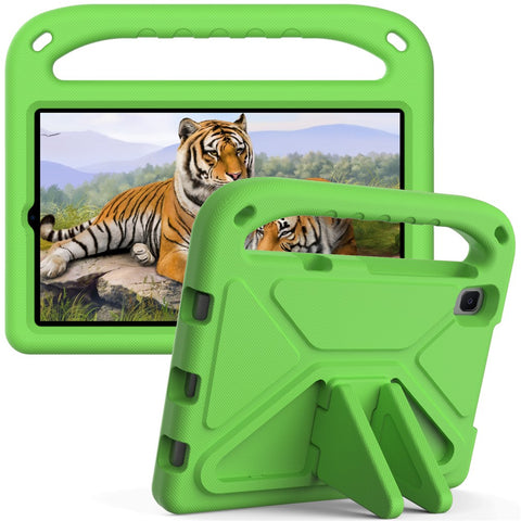 Kickstand Handle Design Solid Color Scratch-Resistant Anti-Drop EVA Tablet Case Cover for Huawei MediaPad M5 Lite 8