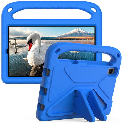 Kickstand Handle Design Solid Color Scratch-Resistant Anti-Drop EVA Tablet Case Cover for Huawei MediaPad M5 Lite 8