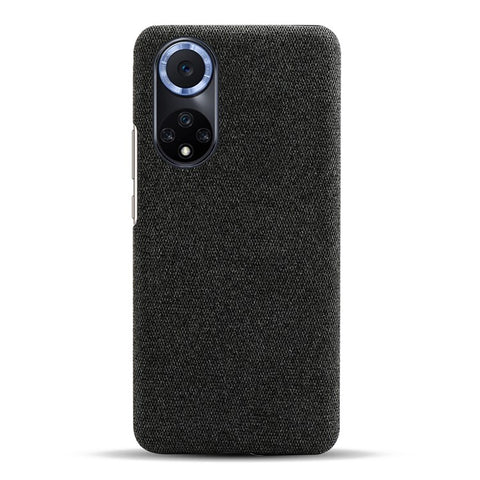 KSQ Scratch Resistant Phone Shell Cloth Coated Plastic Phone Case for Huawei nova 9 / Honor 50