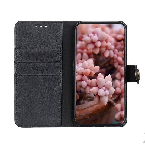 KHAZNEH Book-Style Flip Fully-Wrapped Leather Phone Case Wallet Stand Cover for Huawei nova 9