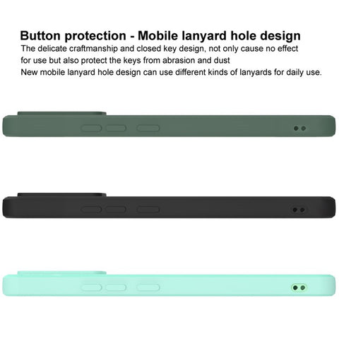 IMAK UC-4 Series Straight Frame Design Skin Feel Light Slim Soft TPU Phone Back Cover for Huawei nova 9
