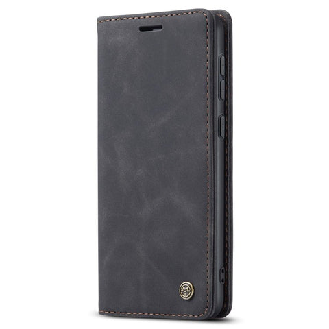 CASEME 013 Series for Huawei P50 Wallet PU Leather Case Foldable Stand Magnetic Auto-absorbed Flip Cover