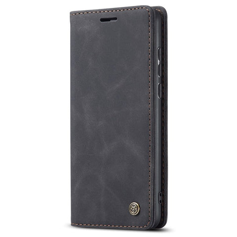 CASEME 013 Series For Huawei P20 Pro Phone Cover Anti-scratch Magnetic Auto-absorbed PU Leather Wallet Foldable Stand Smartphone Case