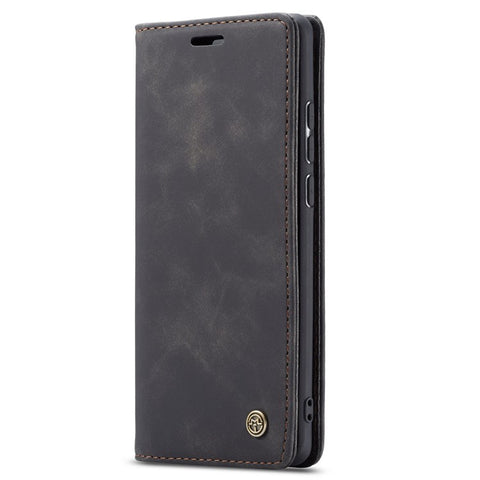 CASEME 013 Series Lightweight Mobile Phone Case Bag for Huawei P20 Lite (2018)/Nova 3e (China), Auto-absorbed PU Leather Wallet Foldable Stand Phone Cover