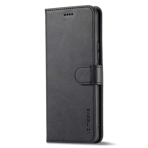 LC.IMEEKE for Huawei nova 9/Honor 50 Textured PU Leather Flip Folio Horizontal Stand Wallet Case Phone Case Cover