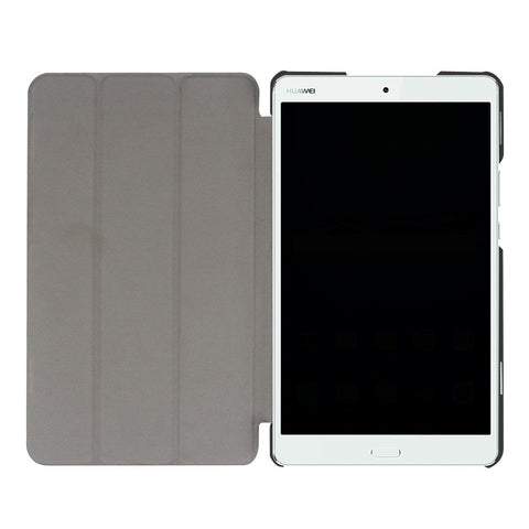 Tri-fold Stand Leather Case for Huawei MediaPad M3 8.4