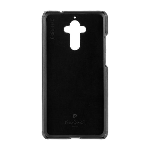 PIERRE CARDIN for Huawei Mate 9 Genuine Leather Coated Hard Case